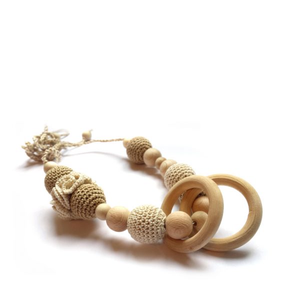 Naïris Bijoux Bracciale Per Allattamento Lazurite - Conta-poppate Con Ciondolo E Perline Numerate - 3